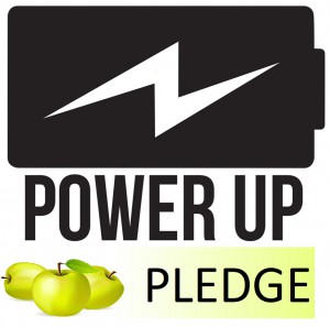 POWER UP PLEDGE POWER UP PLEDGE
